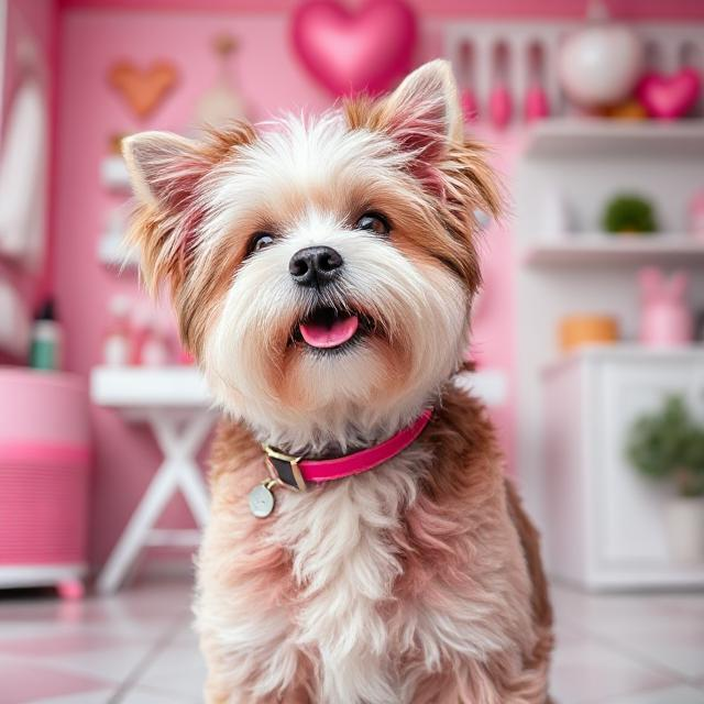 Servicii salon canin Mediaș - câine îngrijit